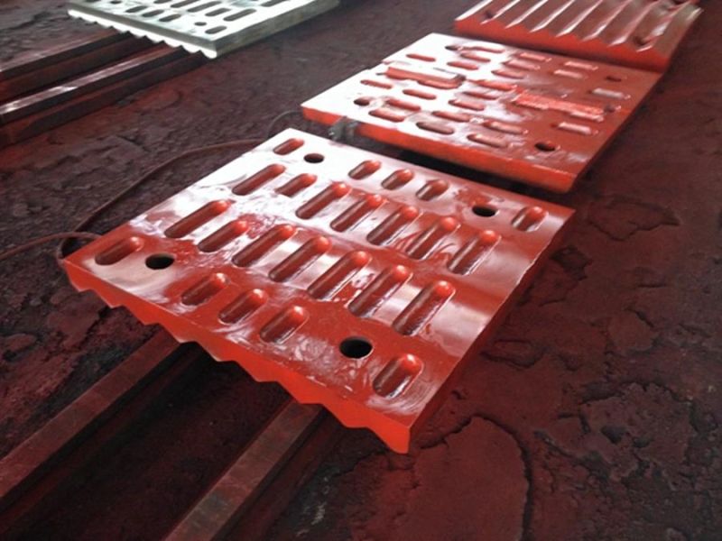 Jaw Crusher Parts Movable Jaw Plate