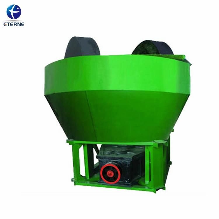 Et Factory Supply Gold Ore Grinding Wet Pan Mill
