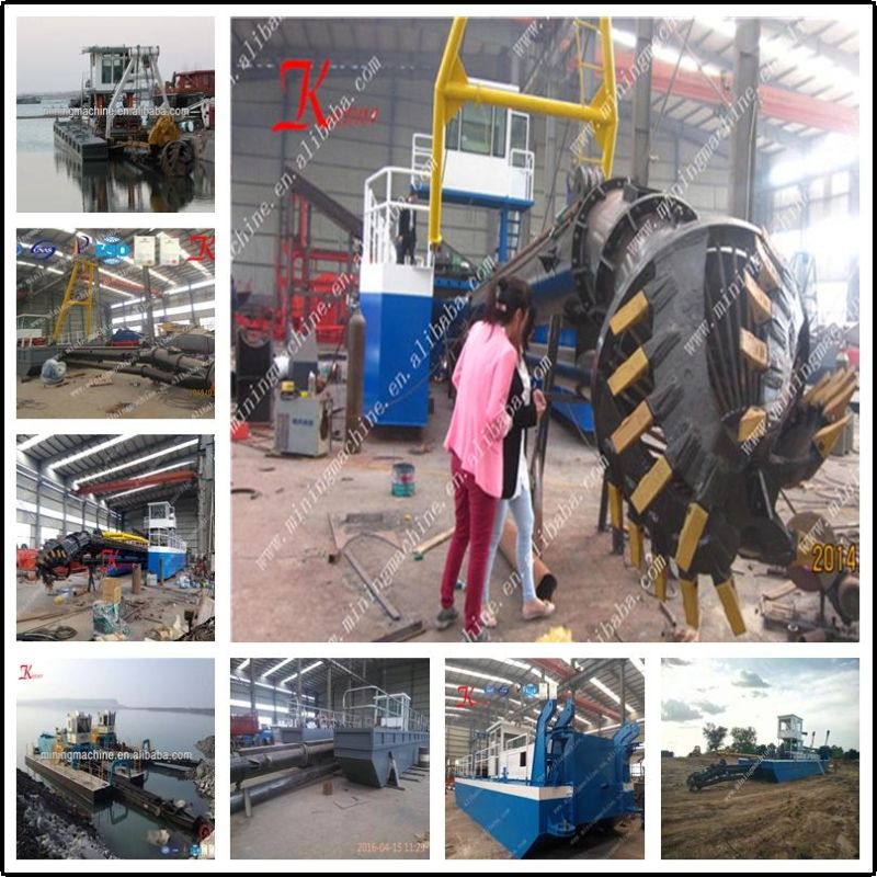 18 Inch Cutter Suction Dredger Sale/Barge Boat