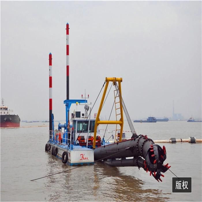 12 Inch Gold Dredge Dredging Machine Hydraulic Sand Mud Pump Dredger Cutter Suction Dredger