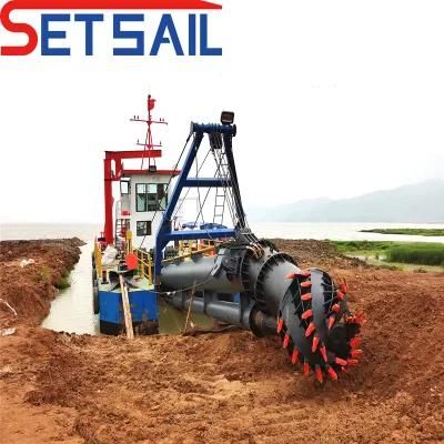 Weichai Diesel Engine Cutter Suction Sand Dredging Ship with PLC Siemens