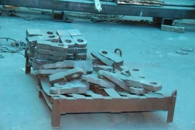 High Manganese Steel Hammer Crusher Head Hammer Plate Manufacturer Hytoncasting