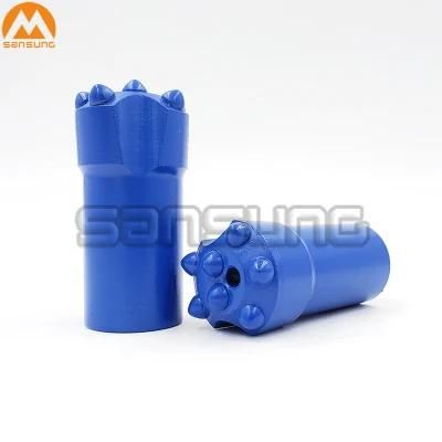 Ground Drilling Borehole Taper Button Bit