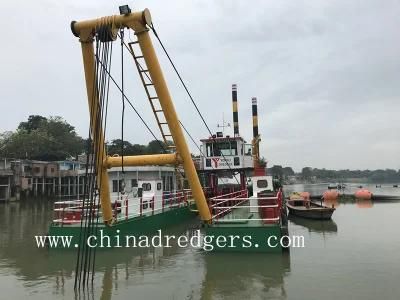 China Manufacturing Yongli Brand 14 Inch Cutter Suction Mud Dredger for Sale