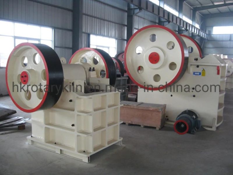 Capacity 16-65 Tph PE Jaw Crusher 400 X 600