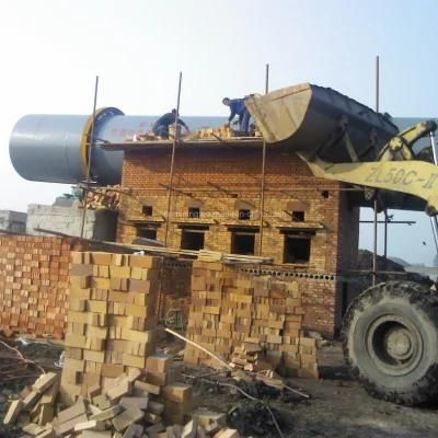 Technical Gypsum Small Wood Chipes Coal Rotary Drum Dryer Price