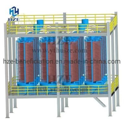 Heavy Minerals Gravity Concentration Processing Spiral Concentrator