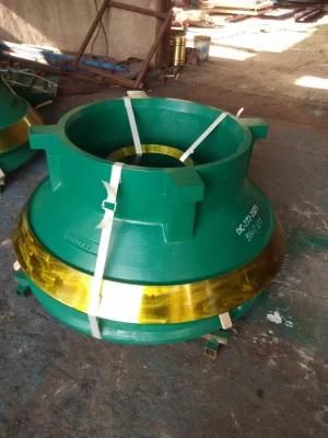 China Suppliers Mantle Bowl Liner Concave for Telsmith T500 T600 Cone Crusher Parts