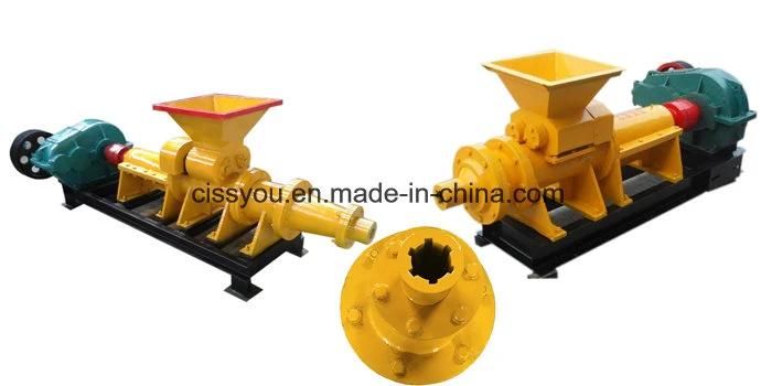 China Factory Charcoal Coal Powder Briquette Extruder Making Machine (WSMB)