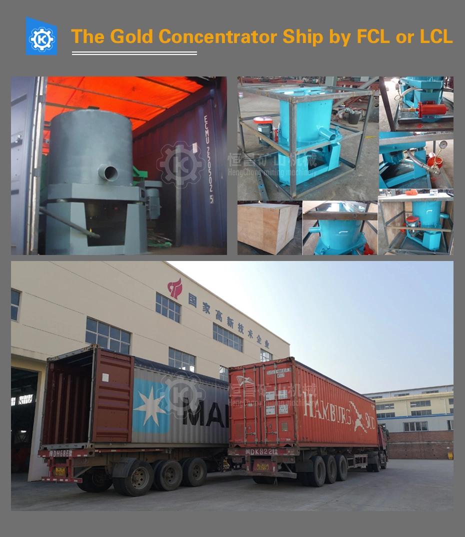 Hengchang Brand Gravity Separation Equipment Gold Centrifugal Machine Design