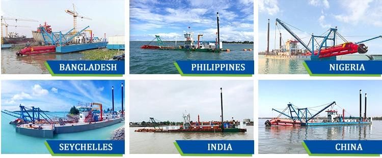 Large Capacity 20inch 3500m3/H Cutter Suction Dredger Dredging Equipment/River Sand Mining