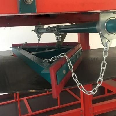 V-Type Plow Conveyor Belt Scraper for Return Belt Cleaning