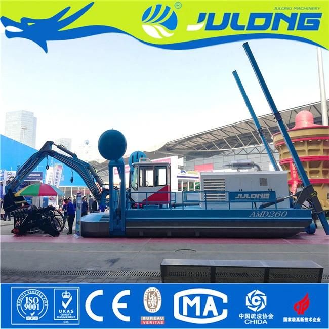 Hydraulic Amphibious Water King Type Dredger for Clean Lake/River/Water