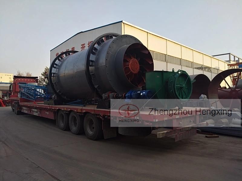 Three Cylinder Rotary Dryer for Sand, River Sand