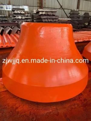 HP100 Mining Machine Parts Manganese Steel Casting Parts of Cone Crusher