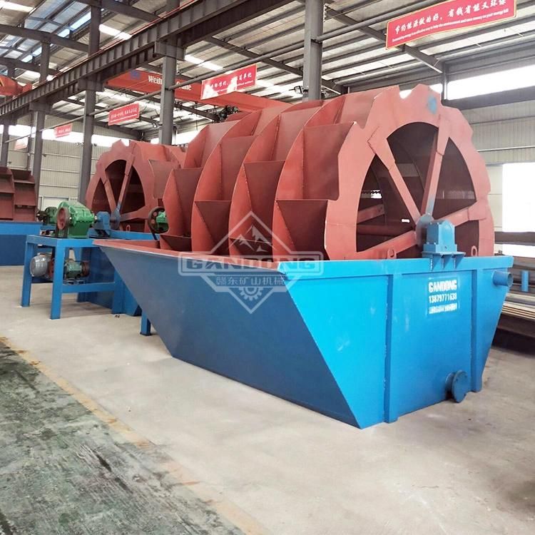 100tph Wheel Sand Mixer Machine Sand Mat