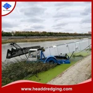 Head Dredging HD-T60 Weed Harvester and Floating Trash Collector