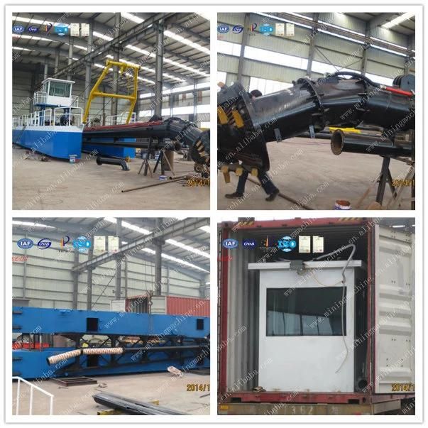 China High Capacity Low Price Hydraulic Gold Dredger Sand Suction Dredger