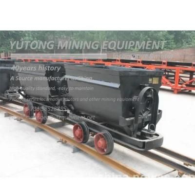 Factory Direct Sale 1.8 Ton Loading Capacity Bucket -Kfu1.0-6 Tipping Mine Wagon Car