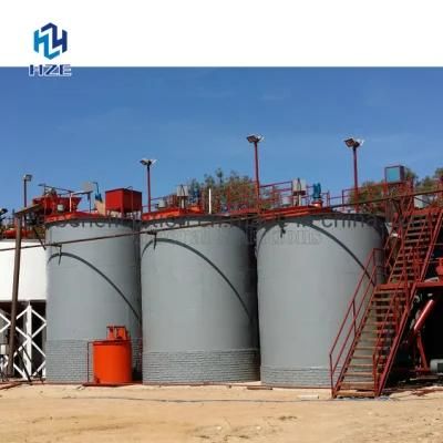 Double Impeller Cyanide Leaching Agitation Tank for Gold Extraction