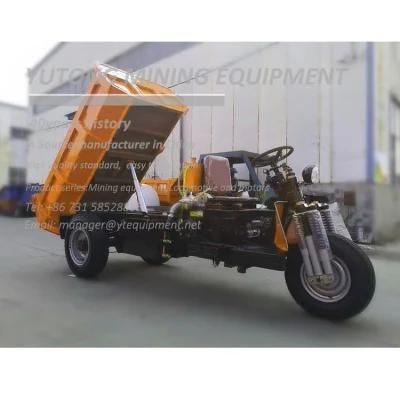 Three Ton Three Wheeled Mining Dumping Tricycles