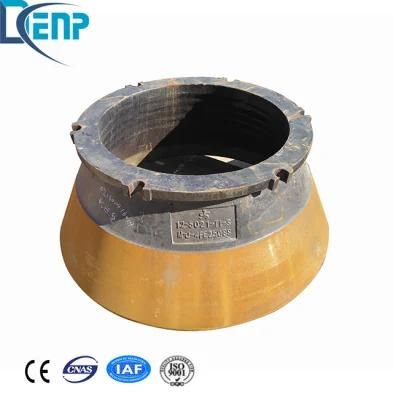 High Quality Cone Crusher Concave Swing Cone by Sand Casting