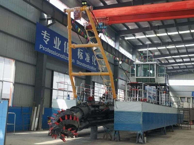 Best Price 8 Inch Hydraulic Cutter Suction Small Sand Dredger Sand Mining Dredger Sand Pumping Dredger