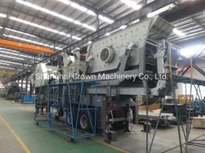 Quarry/Asphalt/Granite/Cobble/Limestone Semi-Mobile Impact Crushing Machine