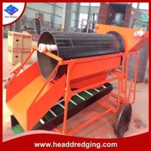 Mineral Processing Small Scale Gold Mining Trommel Equipment