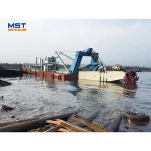 China Mst 8 Inch Cutter Suction Sludge Pump Dredger Vessel for Sale for Chile with Low ...