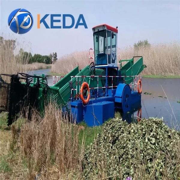 Hot Sale Keda Mini Aquatic Grass Harvester