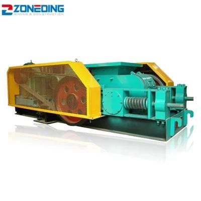 China Factory Price High-Quality Small Double Roll Stone Crusher / Double Roller Crusher ...