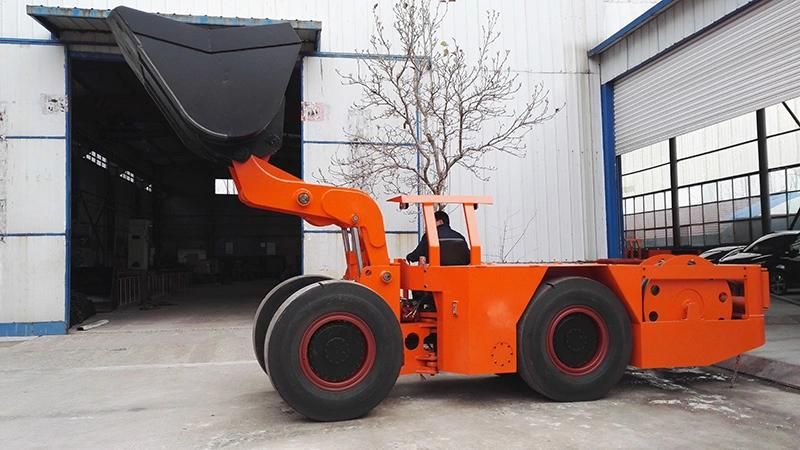 No contamination underground electric LHD loader for ore mining