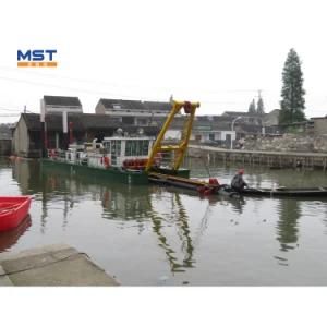 China Mini Sand Cutter Suction Dredger Ship Machine