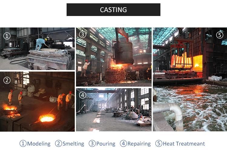 Telsmith Terex Trio Symons Cone Crusher High Manganese Steel Casting Mantle Liner Concave Bowl Liner Wear Parts