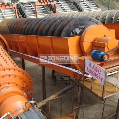 High Weir Spiral Classifier Machine Working Principle Equipment for Iron Ore