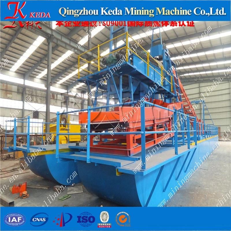 River Maintance Bucket Chain Gold Dredger