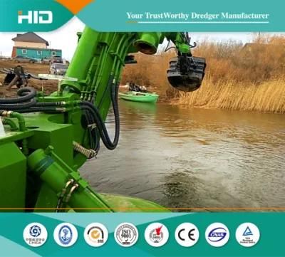 HID Brand Hydraulic Self Propelled Amphibious Machine for Dredger/Weed Raking/Piling/Sand ...