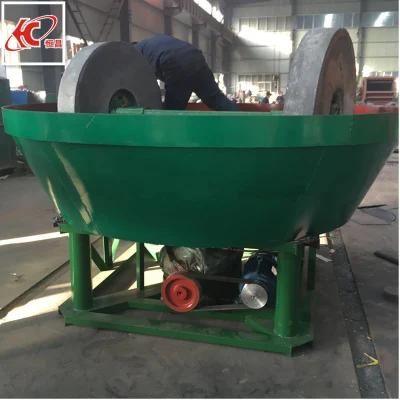 Mining Industry Copper Chrom Ore Grinding Wet Pan Mill