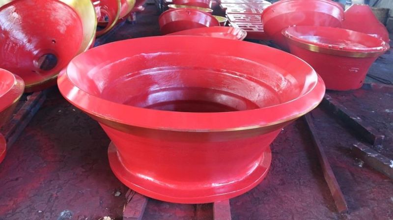 Cone Crusher Wear Part Short Head Standard Bowl Liner