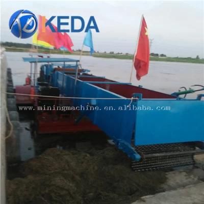 China Hydraulic Amphibious Harvesting Machine for Export
