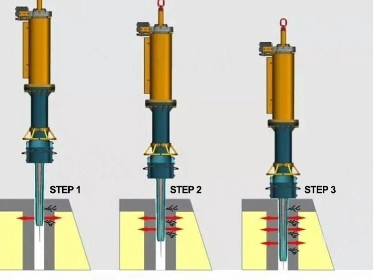 Hydraulic Rock Drill Splitter Rock Cracking Machine