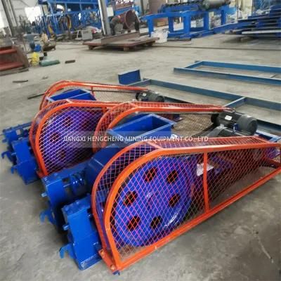 Chalk, Coal, Construction Limestone Double Roller Crusher Machine for Sale