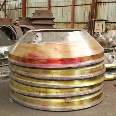 High Manganese Steel Mantle Liner for Powerful Gyratory Crusher