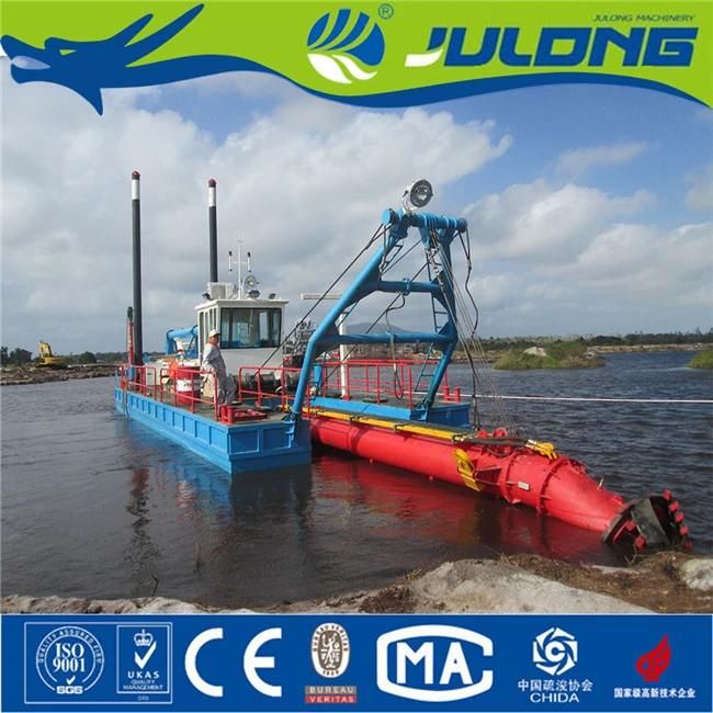 River Sand Dredger with Cutter Head Low Price for Canal Dredging Machinery