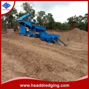 20crmo Material Trommel Screen Gold Mining Machine 25 Ton Per Hour Fixed Gold Mining ...