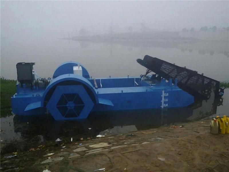 Keda Mini -Semi Automatic Water Hyacinth Harvester Ship