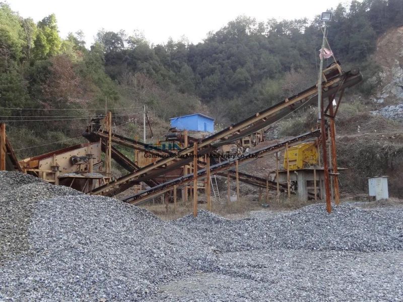 200tph Rock Crusher Stone Making Production Line