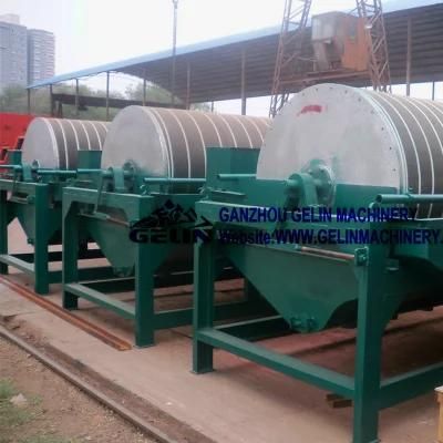 Four Rollers High Intensity Coltan Ore Wet Magnetic Concentrator