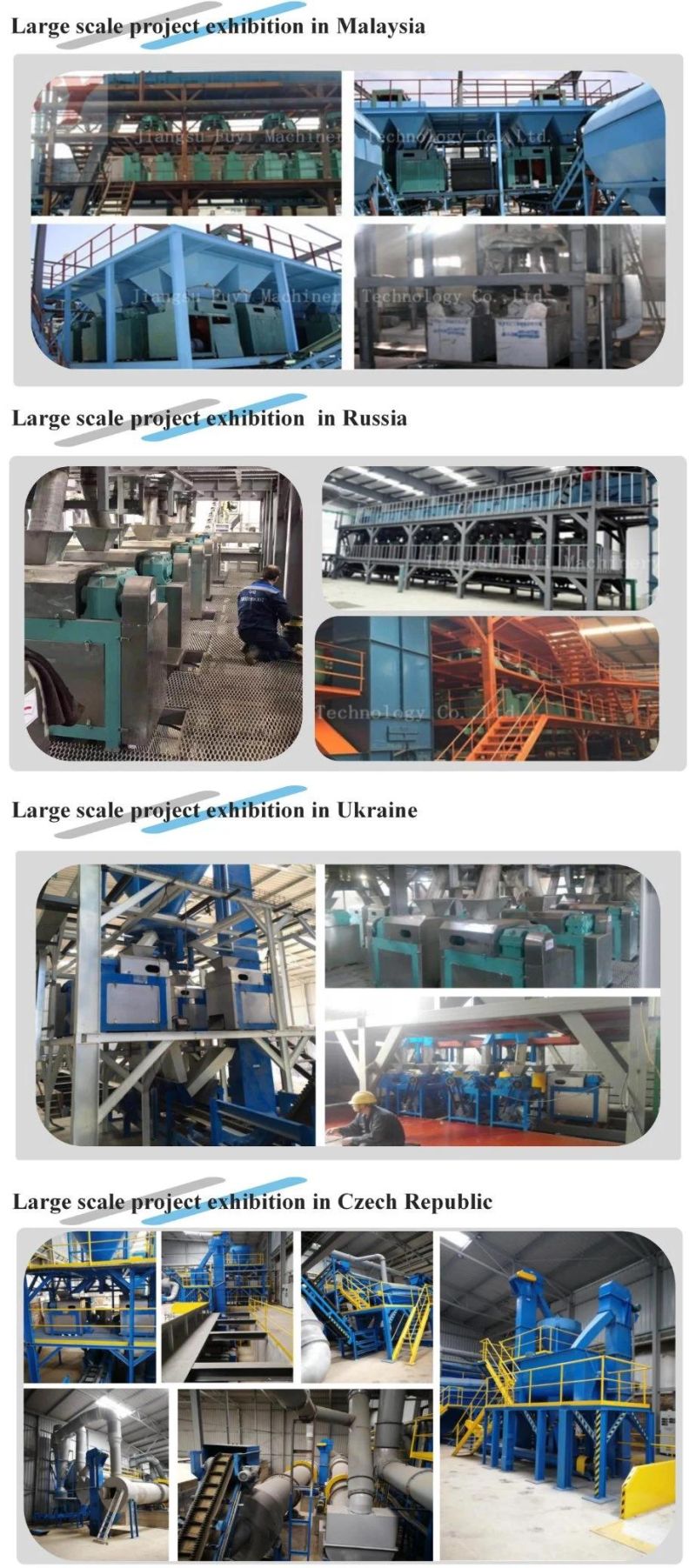 Energy Saving Ammonium Sulphate Granulator with Low Energy Consumption